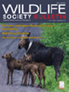 WILDLIFE SOCIETY BULLETIN雜志封面